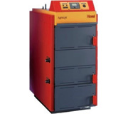Газогенераторный котел повышенной мощности с 3-ступенчатым сжиганием дров Hoval AgroLyt Газогенераторный котел повышенной мощности с 3-ступенчатым сжиганием дров Hoval AgroLyt