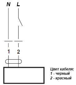 Электрическое подключение электроприводов Belimo NF230A