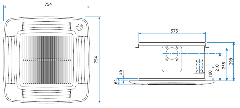 Aermec FCA - FCA-R 32 - 34 - 36 - 38 - 42 - 44 - 62 - 64