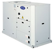 Спіральні холодильні машини, теплові насоси Carrier 30RYH 017-080