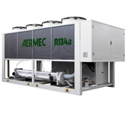 Гвинтові холодильні машини Aermec NS Free Cooling