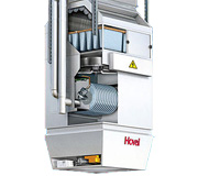 Приточные установки с газовым нагревом для вентиляции и обогрева высоких помещений Hoval TopVent MG