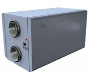 Приточно-вытяжной вентагрегат с роторным регенератором и водяным нагревателем LV-RACU НW