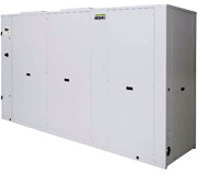 Спіральні холодильні машини, компресорно-конденсаторні блоки, теплові насоси Aermec NRC