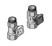 Комплект клапанов для стального и пластикового коллекторов Uponor