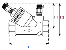 Преднастроенные автоматические балансировочные клапаны FlowCon K