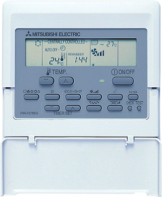 <p align="center"><font color="#045a95">Стандартний ME-пульт управління<br /><strong>Mitsubishi Electric PAR-F27MEA</strong></font></p> <p align="center"><font color="#045a95">Стандартний ME-пульт управління<br /><strong>Mitsubishi Electric PAR-F27MEA</strong></font></p>
