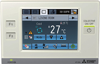 <p align="center"><font color="#045a95">Центральный контроллер<br /><strong>Mitsubishi Electric AT-50A</strong></font></p> <p align="center"><font color="#045a95">Центральный контроллер<br /><strong>Mitsubishi Electric AT-50A</strong></font></p>
